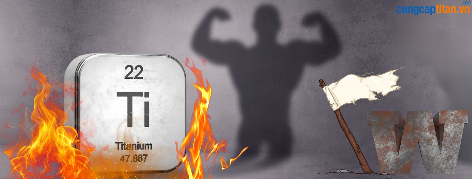 Titanium không bị gỉ sét